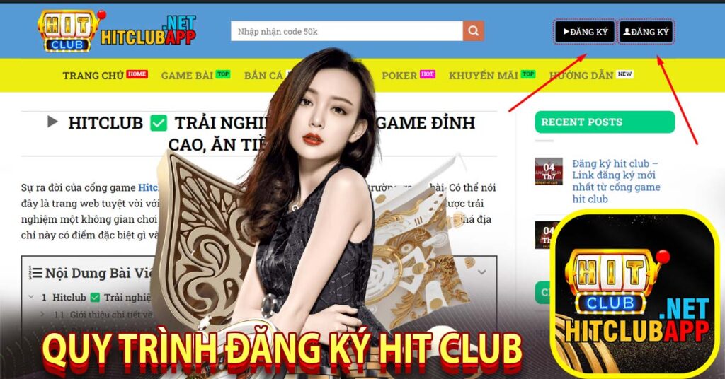 Quy trình đăng ký hit club 